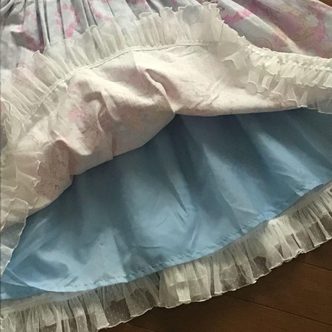 BABY THE STARS SHIN BRIGHT リボン レース ひざ丈