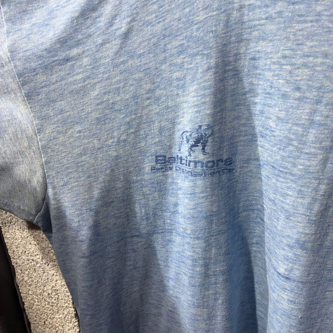 古着 90's USA製 企業Tシャツ リンガーTシャツ ショート丈