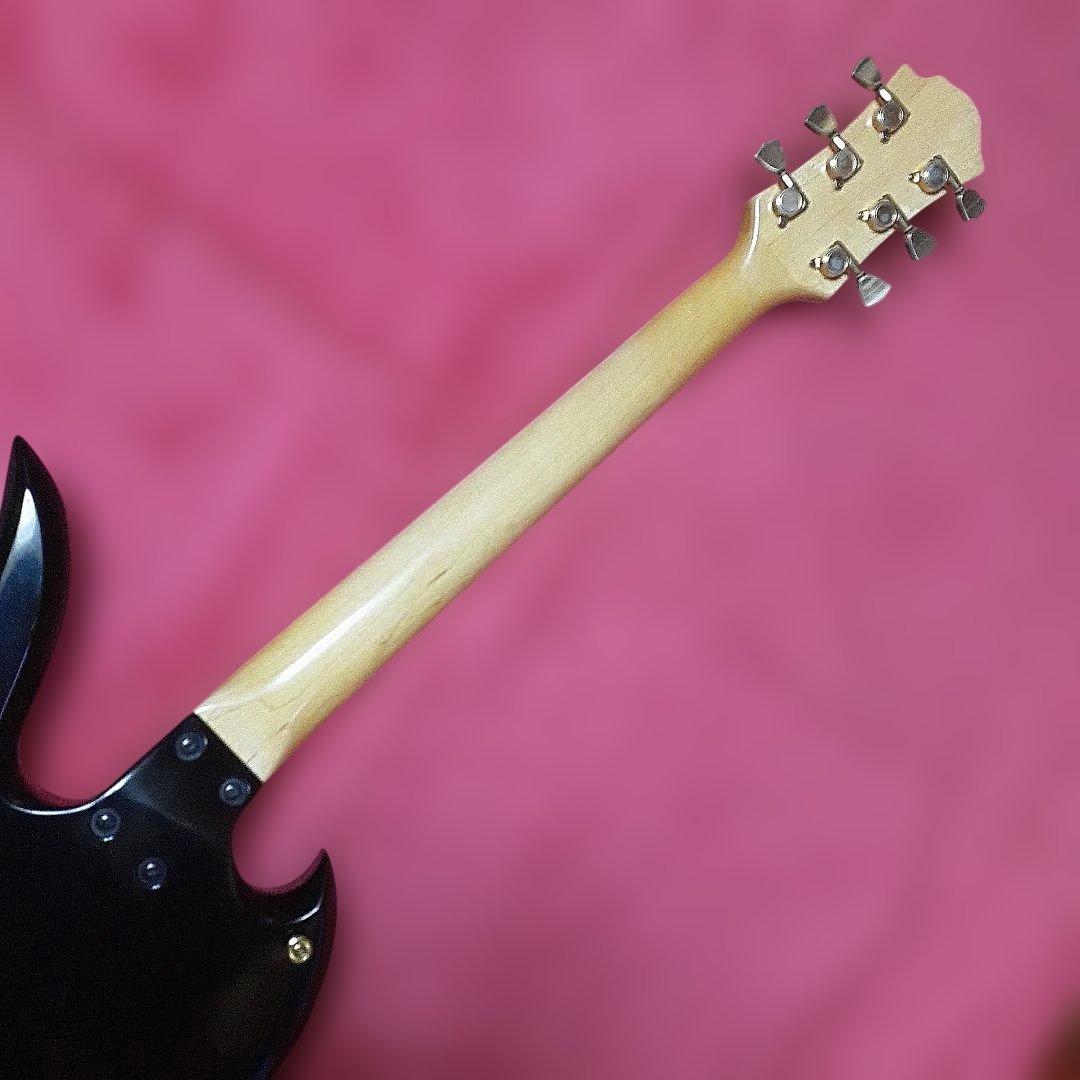 【良・美品】アメーバペイント・hideモデル。モッキンバードエレキギター。
