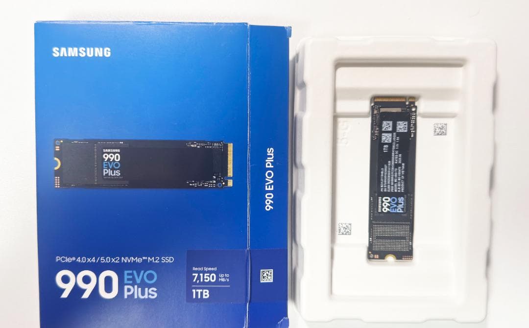 サムスン Samsung 990 EVO Plus 1TB NVMe SSD