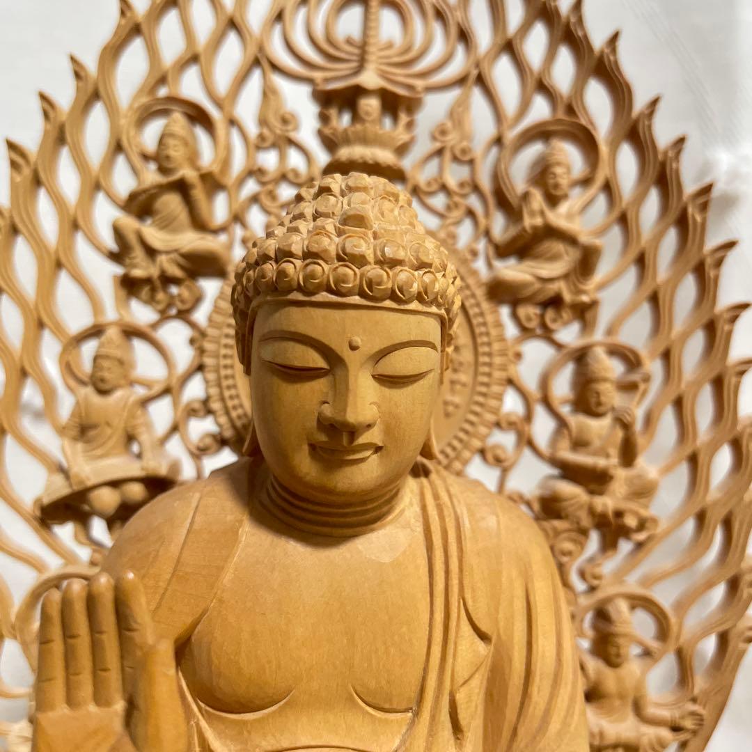江戸（倉庫）　如来　仏像　木彫り
