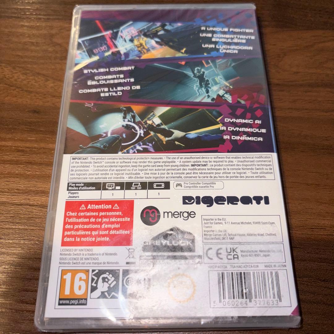 Nintendo Switch Severed Steel switch