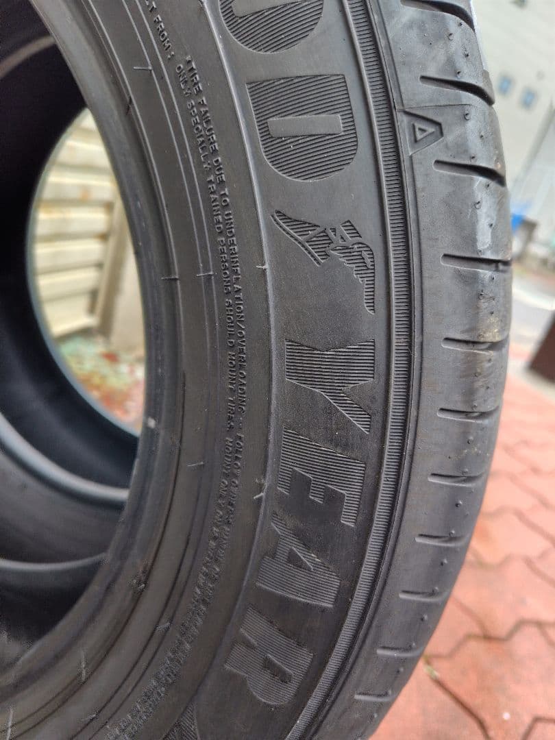 やす、Goodyear RVF02 205/65R16 タイヤ 9分山