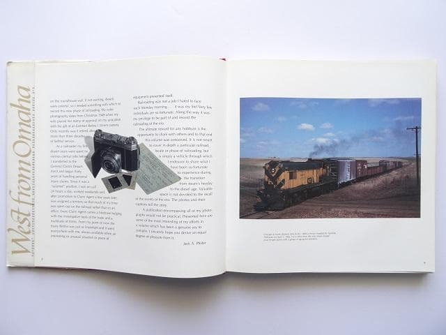 洋書◆ウェストオマハの列車写真集 本 アメリカ 鉄道 ディーゼル 機関車