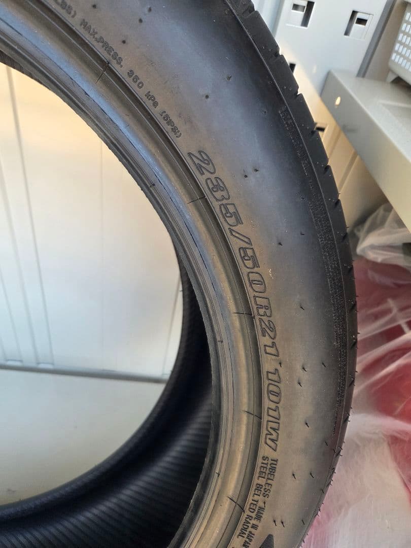 送料込み RX350F純正DUNLOP 235/50R21 中古美品 1本のみ