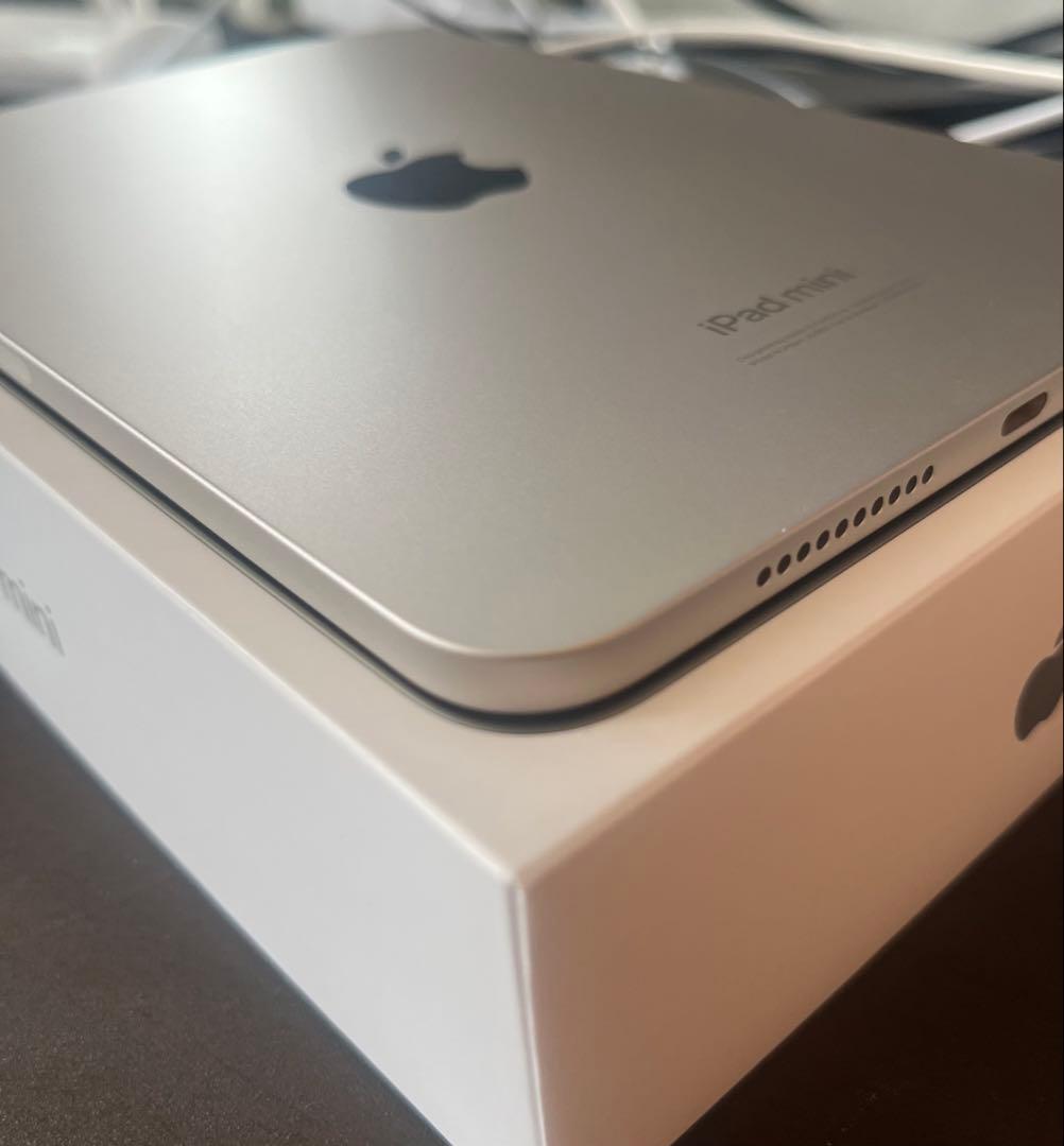 iPad mini 第7世代 128GB 美品　バッテリー100%箱・付属品完備