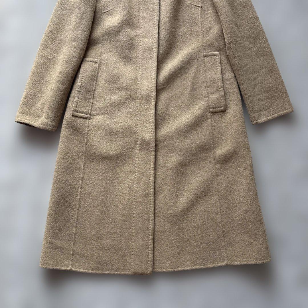 【美品】バーバリーロンドン リバーコート カシミヤ ノバチェック ダブルフェイス