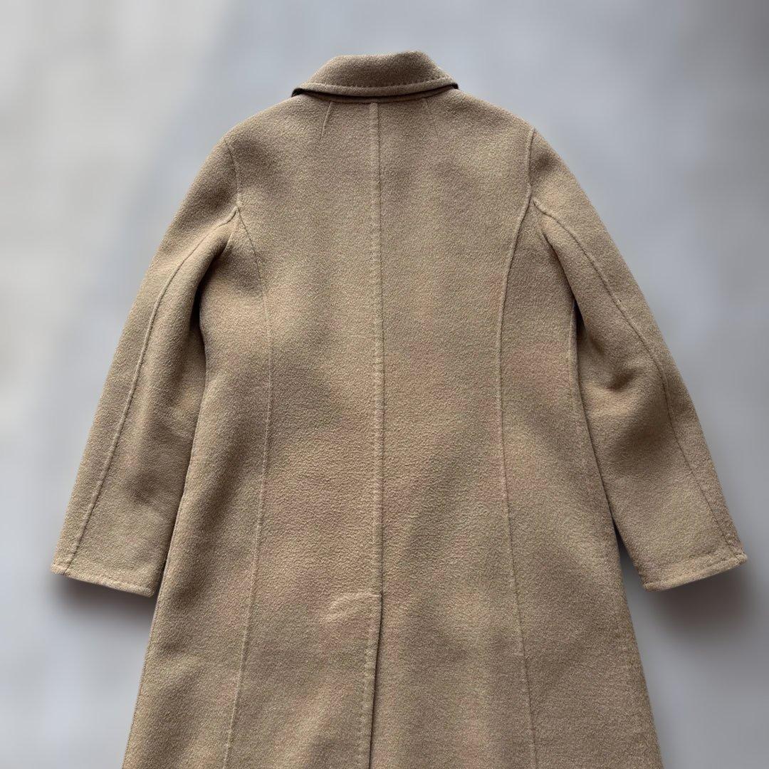 【美品】バーバリーロンドン リバーコート カシミヤ ノバチェック ダブルフェイス
