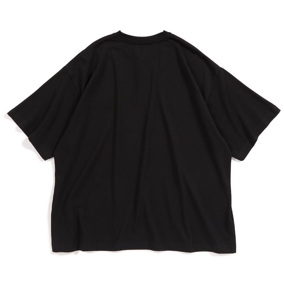 R新品　デビルユース Henly Neck SS Tシャツ　black-L