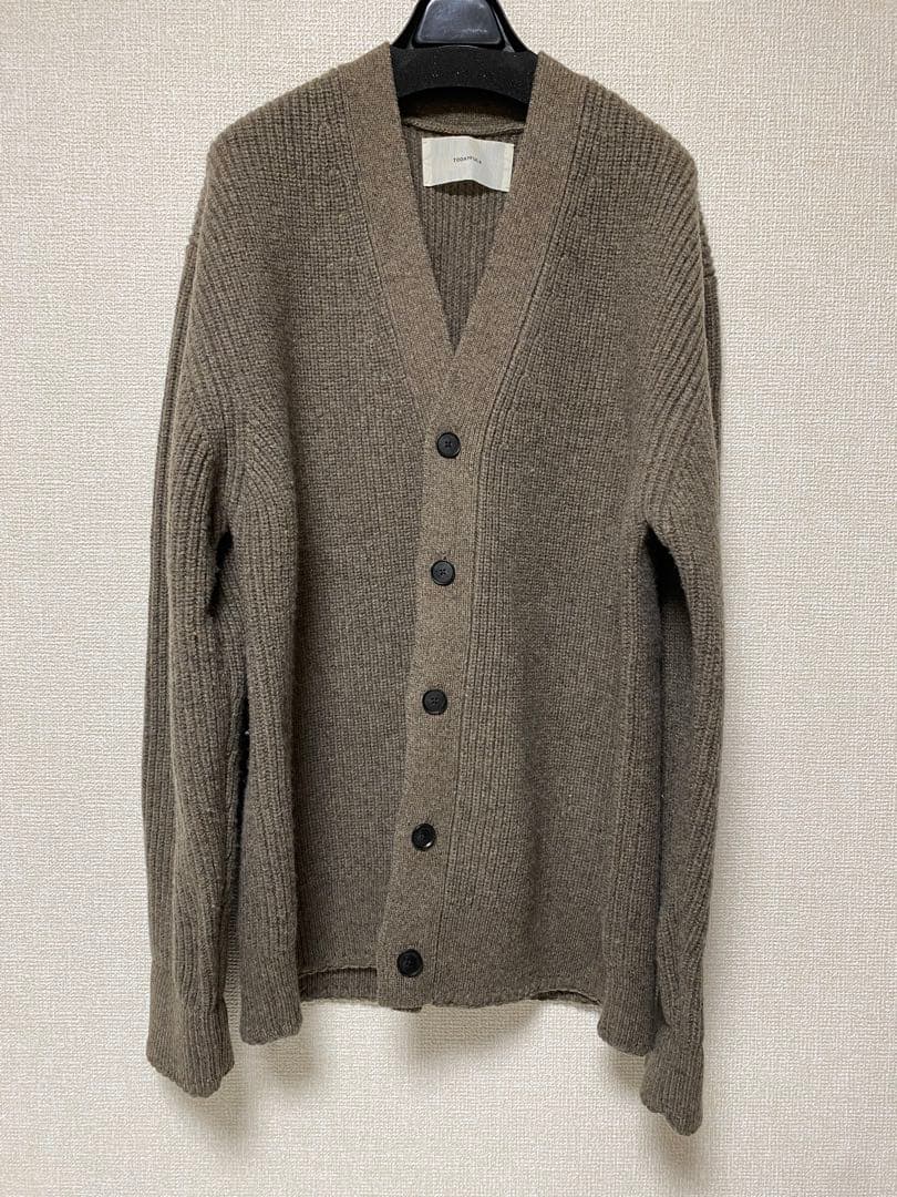【TODAYFUL】Wool Ribknit Cardigan