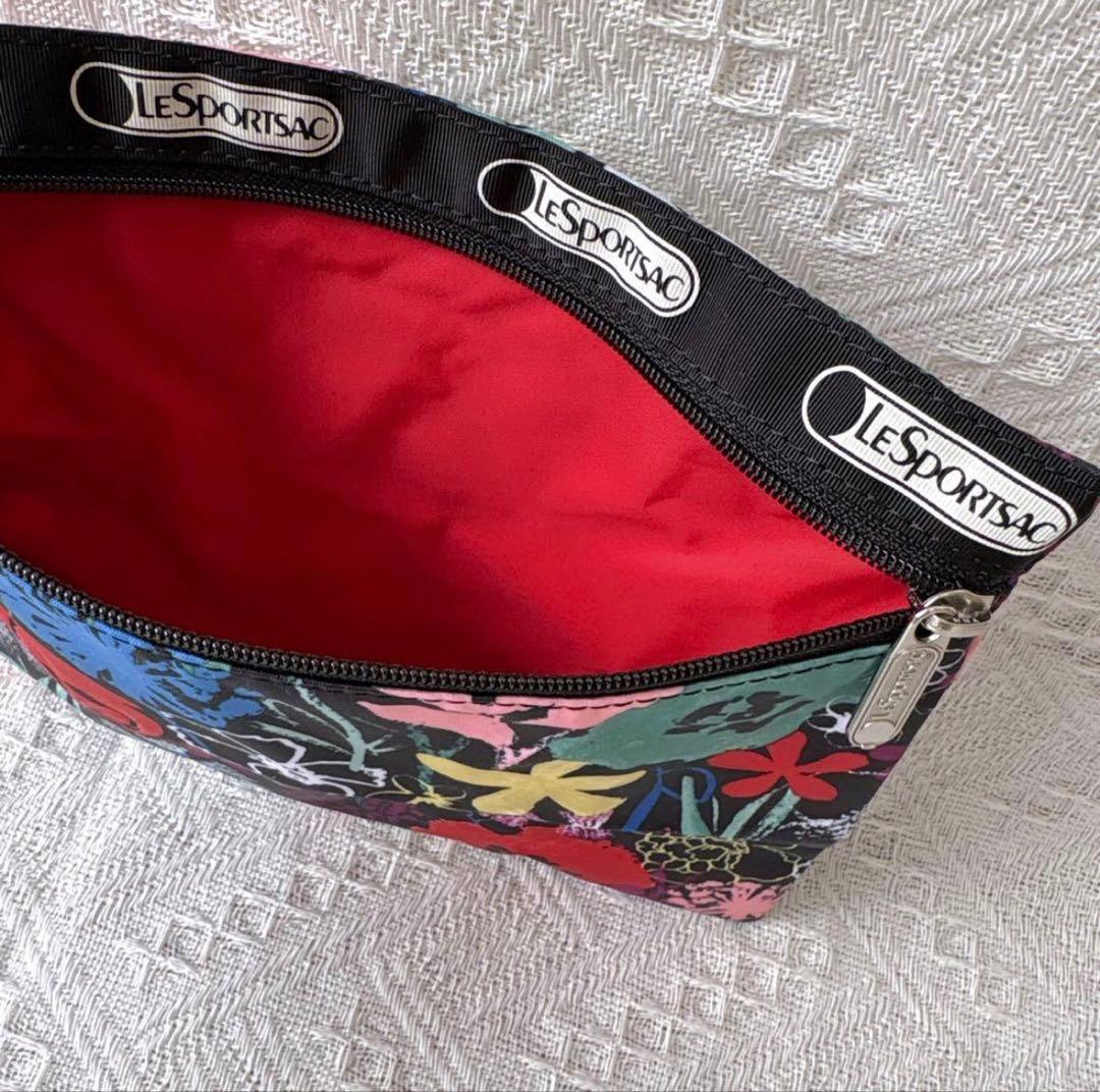 LeSportsac 花柄　2way バッグ　ポーチ付き　★新品