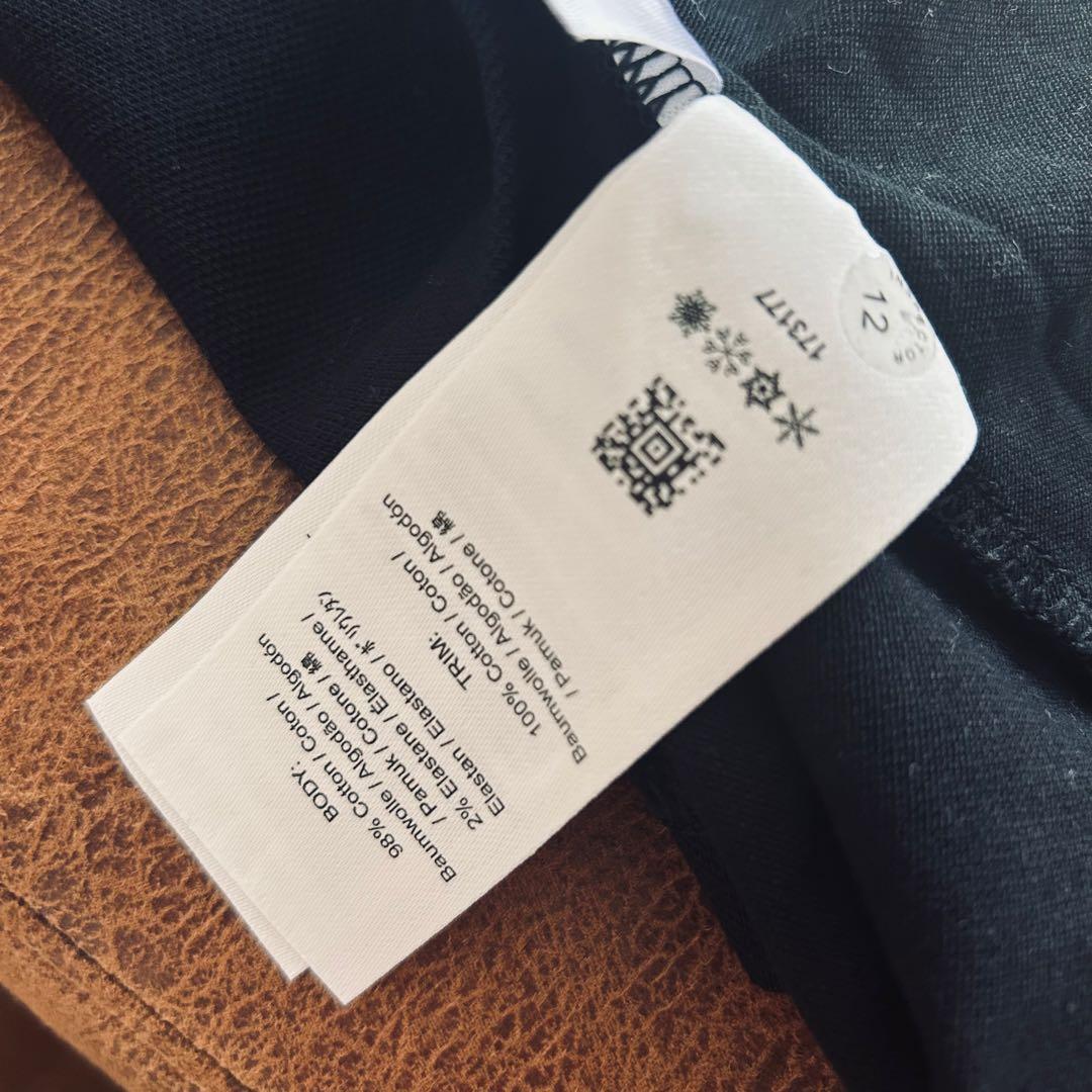 FRED PERRY ブラック ポロシャツ 半袖　レディース