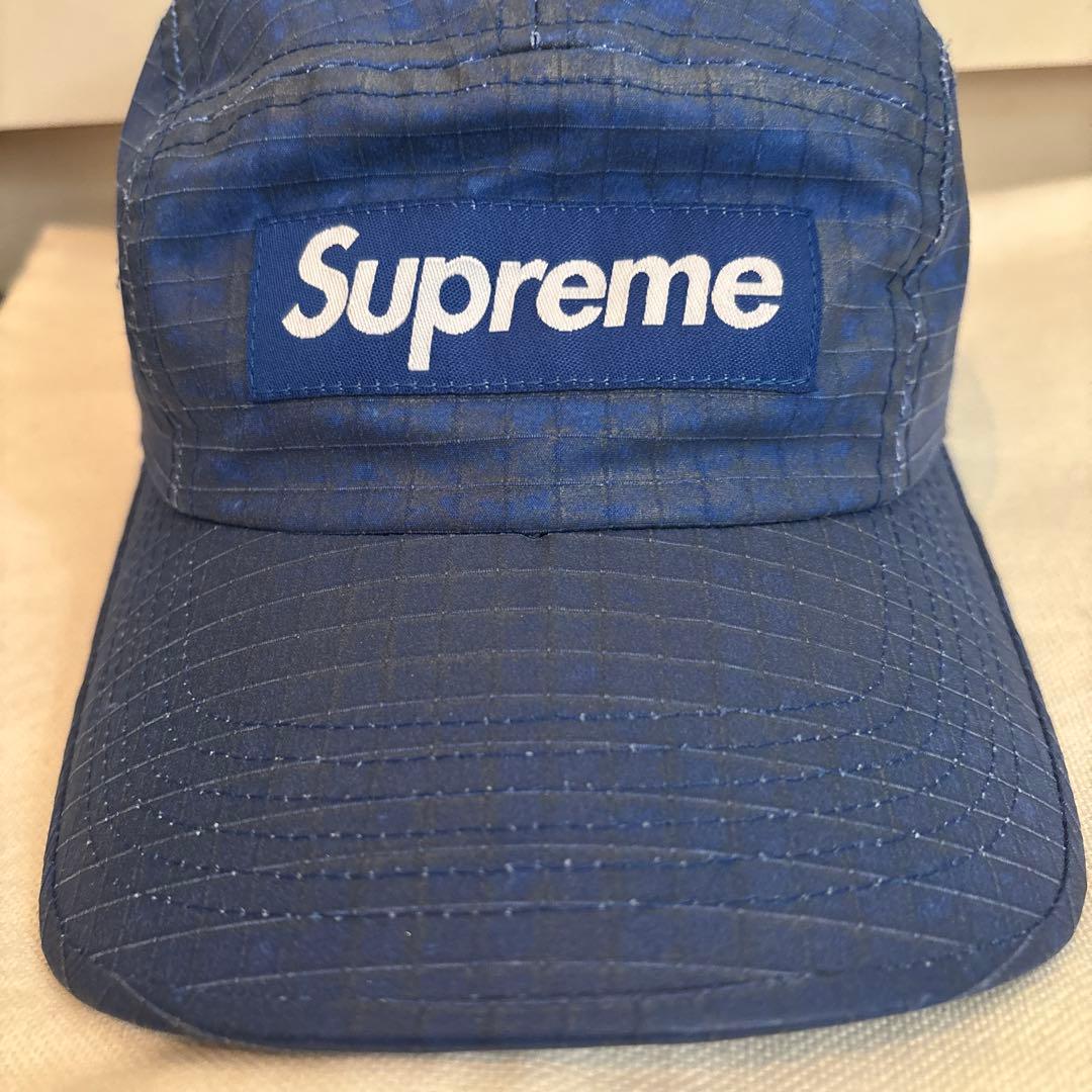 【ssii さん専用】Supreme 青色 ロゴキャップ