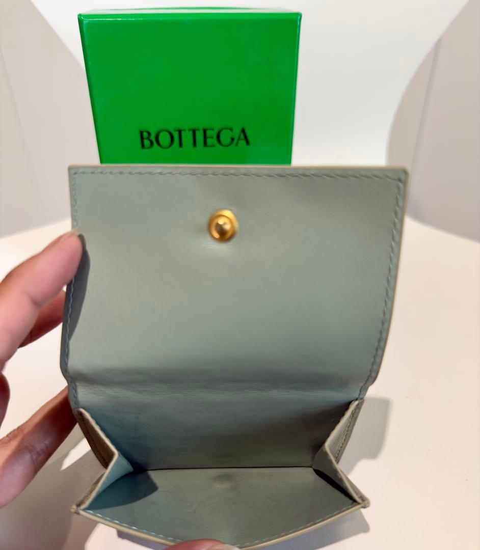 ボッテガ BOTTEGA VENETA 三つ折り財布 中古品 イントレチャート