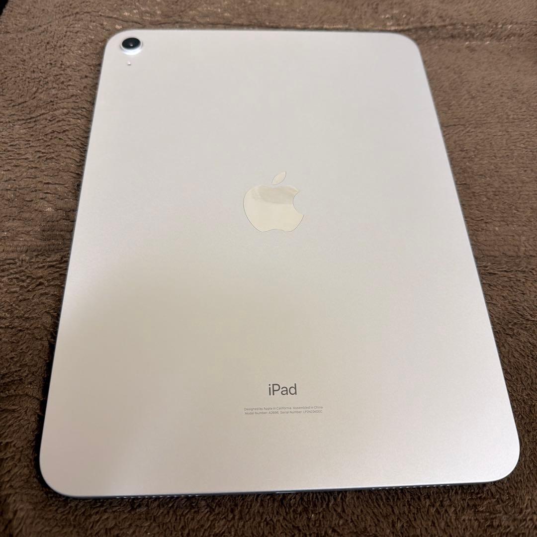 iPad (第10世代) セルラーモデル 64GB シルバー