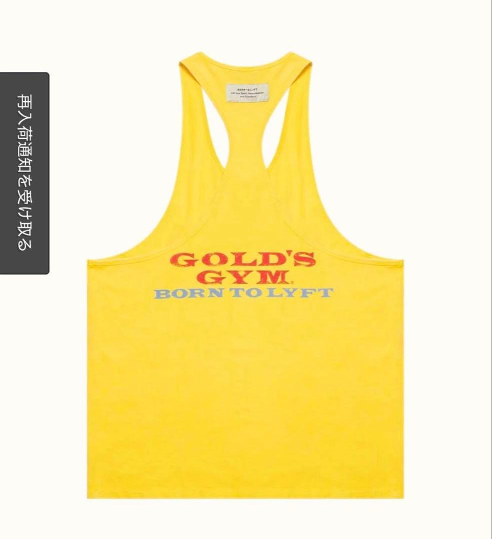 LYFT × GOLD'S Gym Vintage Logo Tanktop