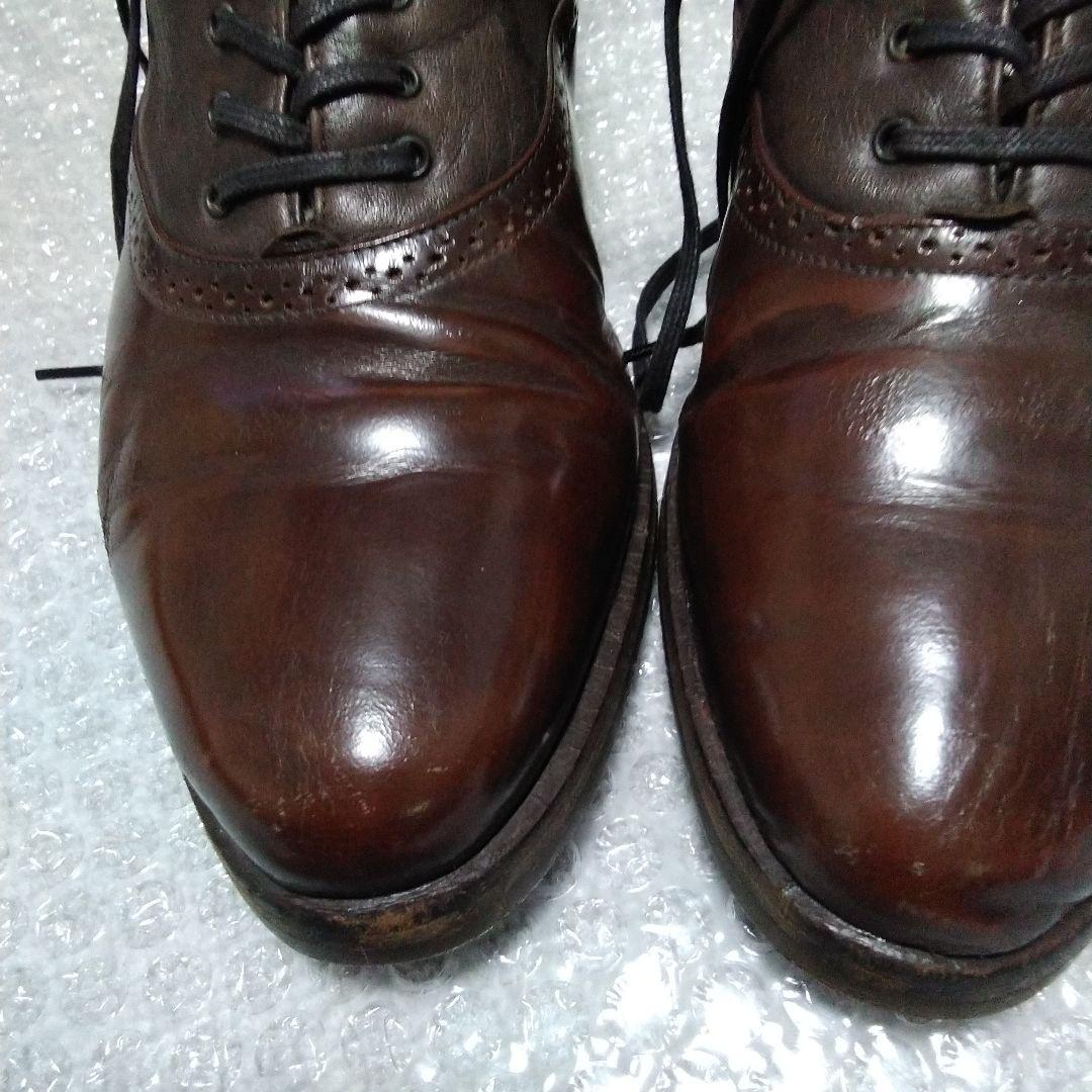 BALLY　ヴィンテージ編み上げショートブーツ　39.5