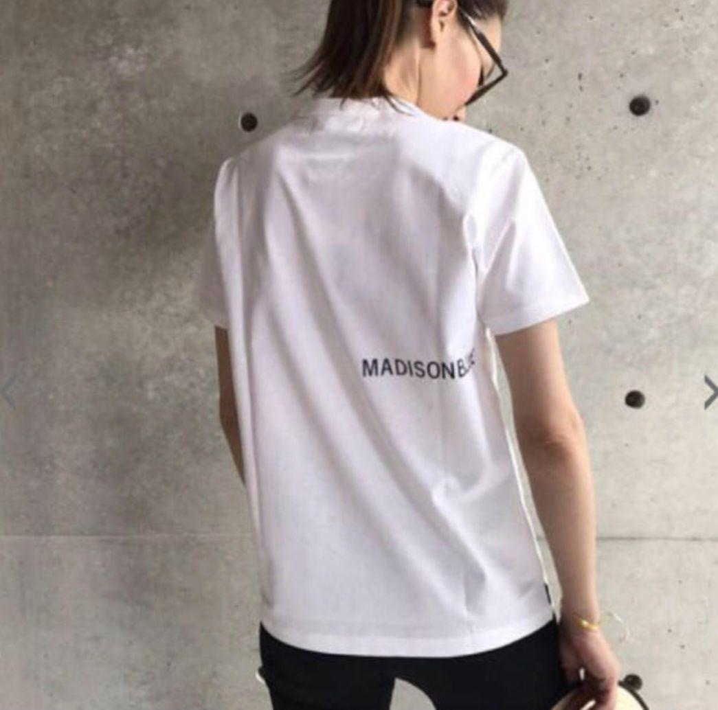 マディソンブルー バックロゴ ポケット Tシャツ