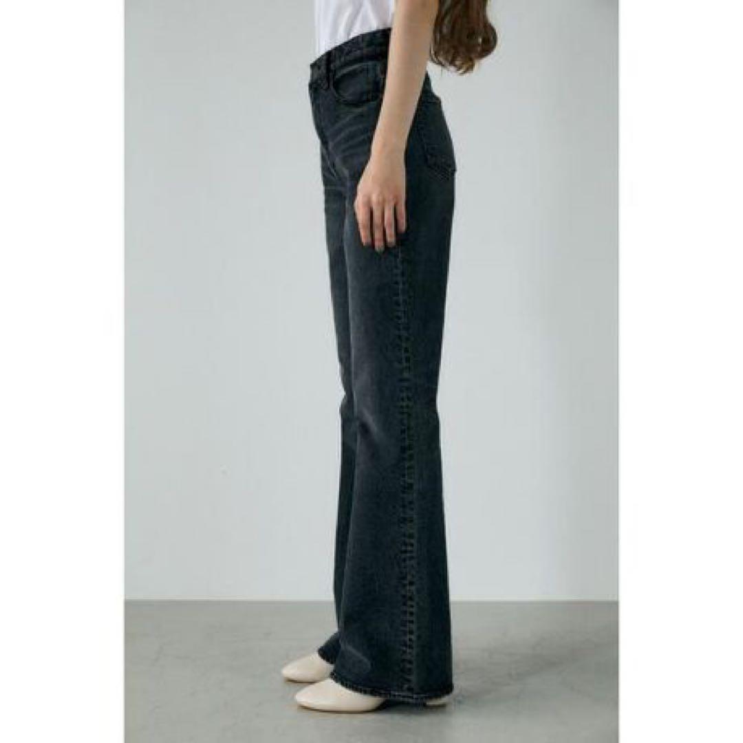 MOUSSY MVS BLACK FLARE(L) 27ロング フレアデニム