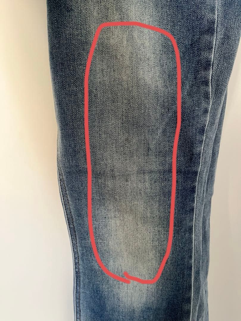and mary Lacey ribbon denim Mサイズ