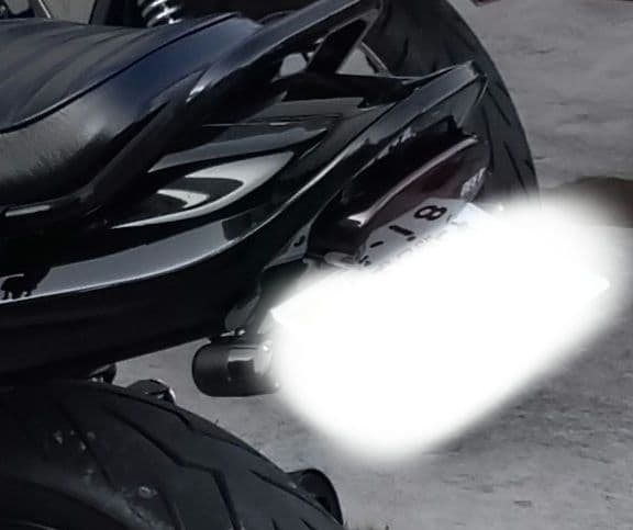 バリオス バリオス2 スモークテールカバー BEETロゴ入り ZR250