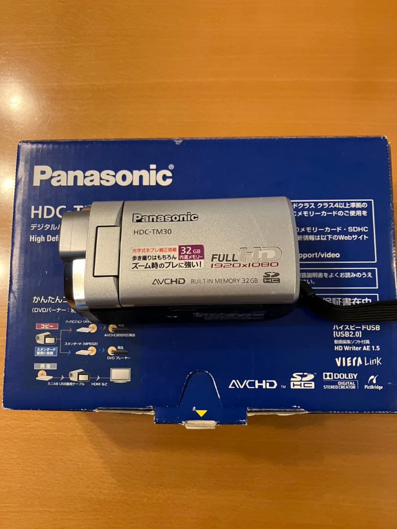 【動作確認済み】Panasonic HDC-TM30 ビデオカメラ