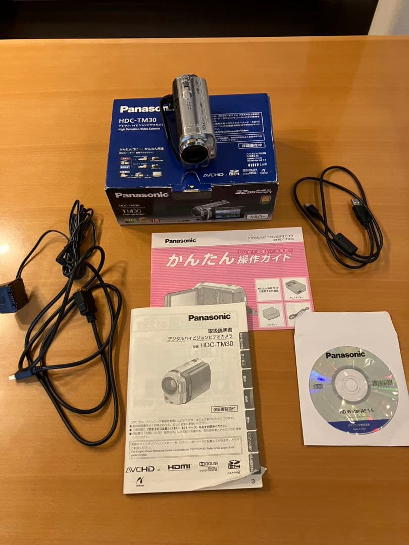 【動作確認済み】Panasonic HDC-TM30 ビデオカメラ