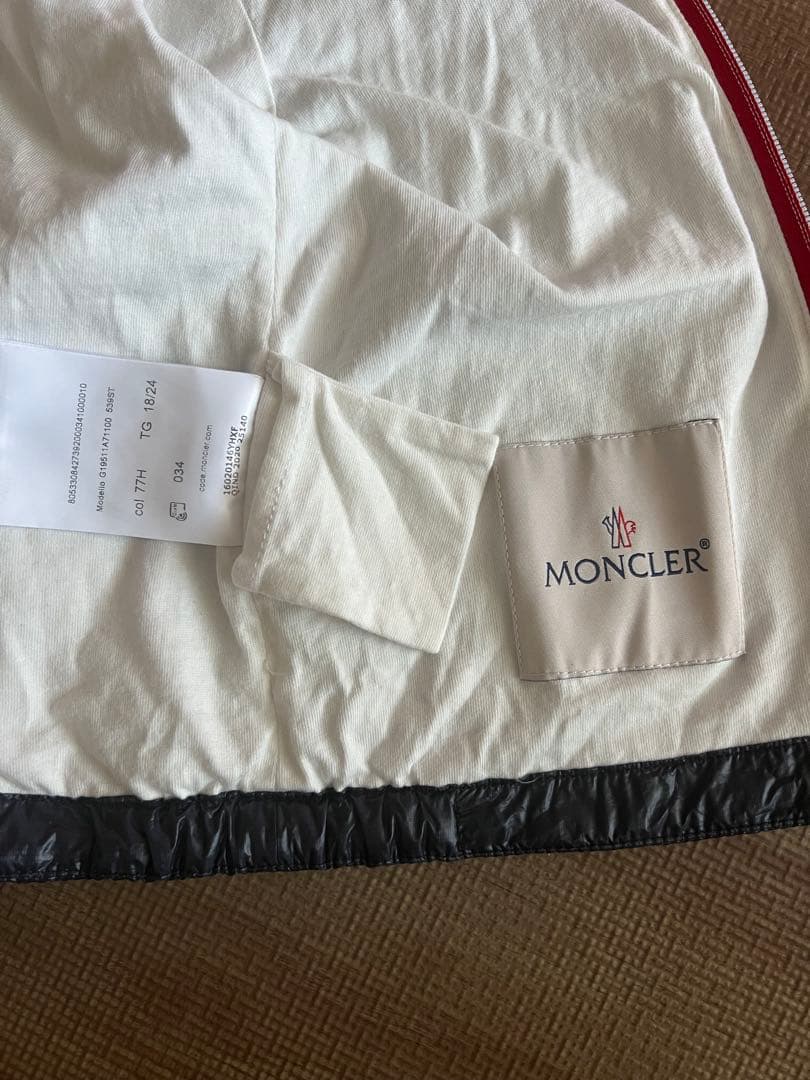 MONCLER パーカー　18/24month