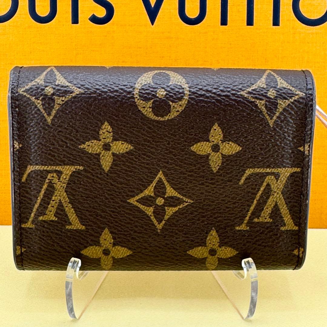 【極美品】ルイヴィトン モノグラム ポルトモネロザリ ローズバレリーヌ お財布