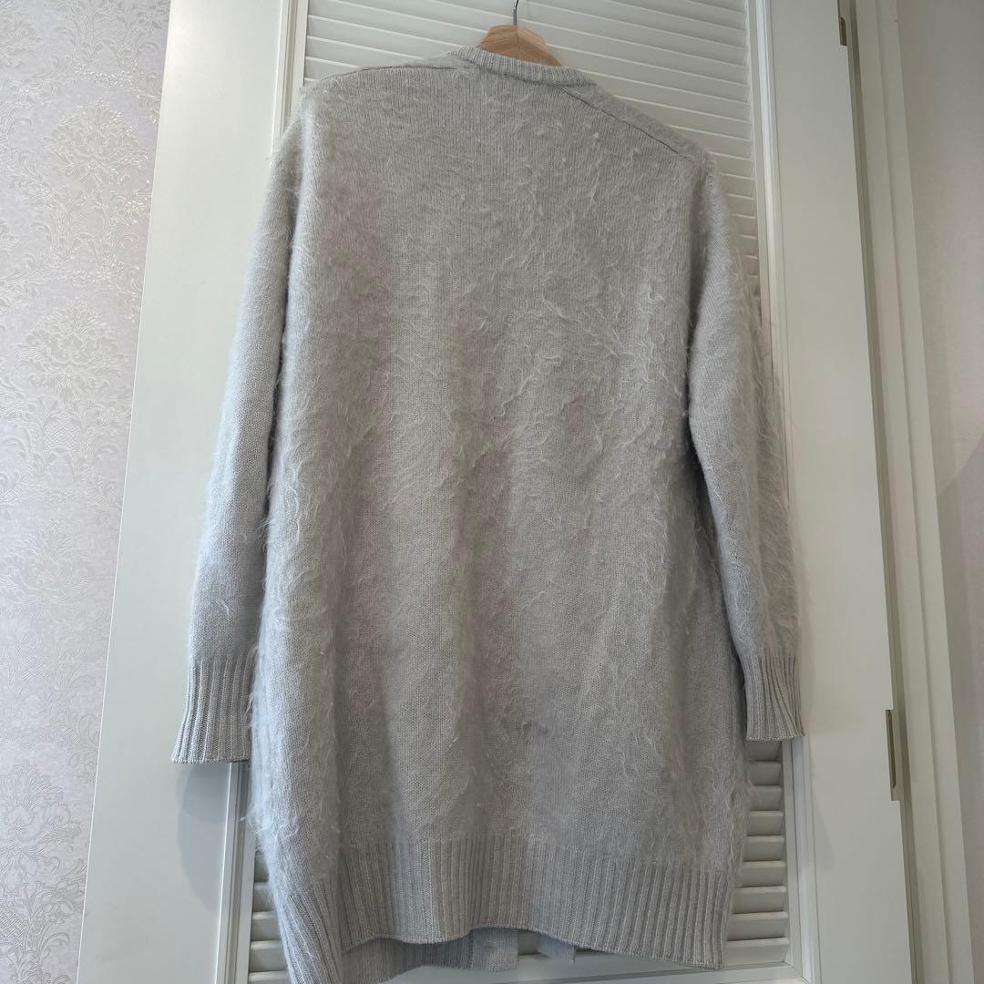 ドゥロワー drawerカシミヤ100 カーディガン 長袖