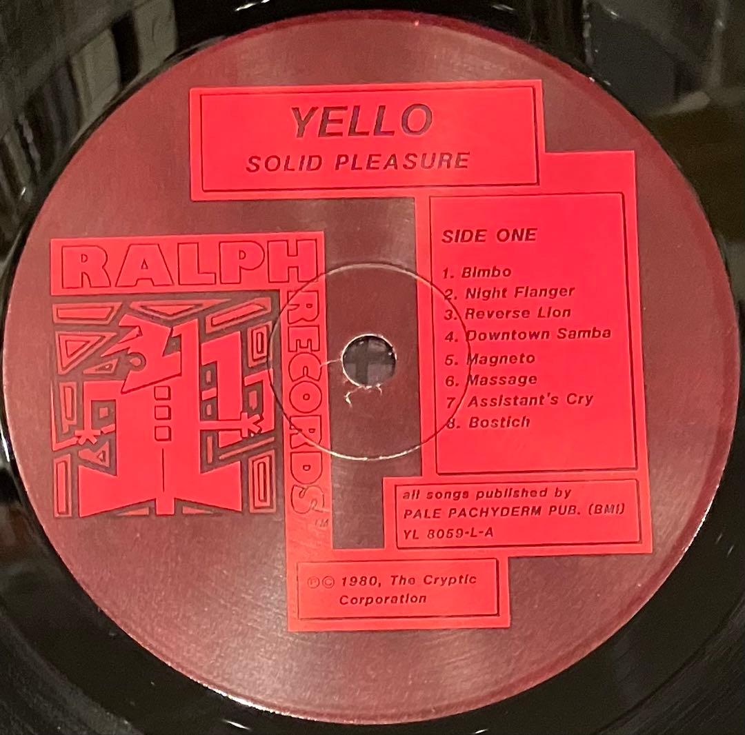 Yello - Solid Pleasure シンセ ポップ