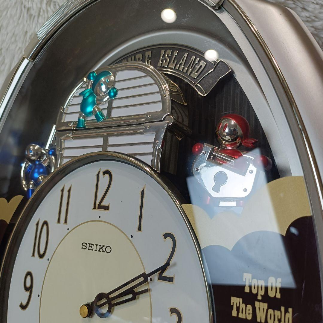 SEIKO からくり時計 トレジャーアイランド RE536S 動作確認済 廃盤