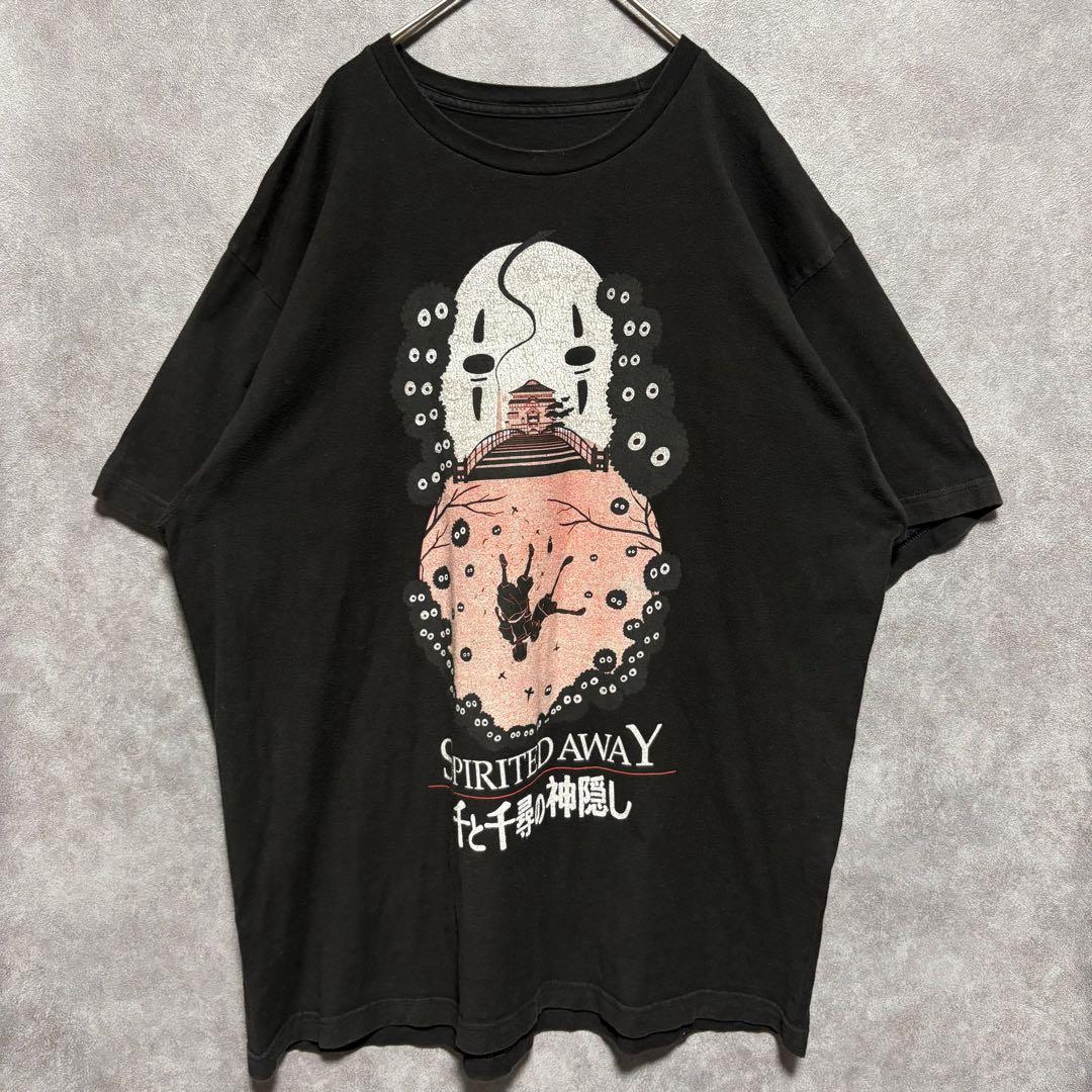 千と千尋の神隠し スタジオジブリ カオナシ ヴィンテージ 00s Tシャツ XL