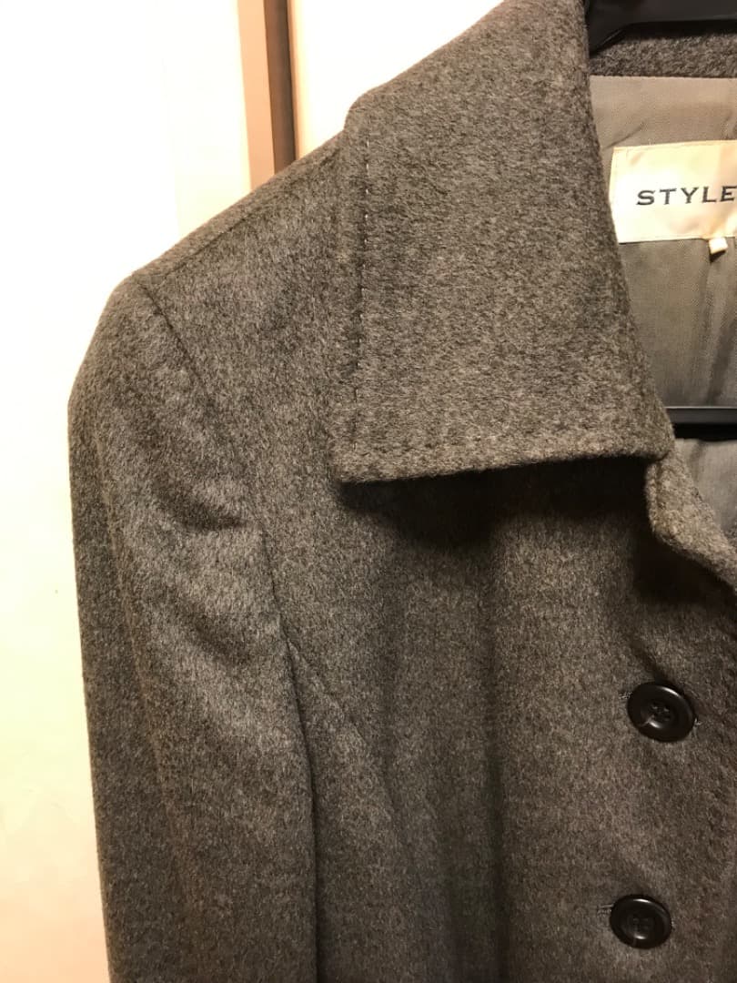 定価12万、100%カシミヤ東京スタイルロングコート