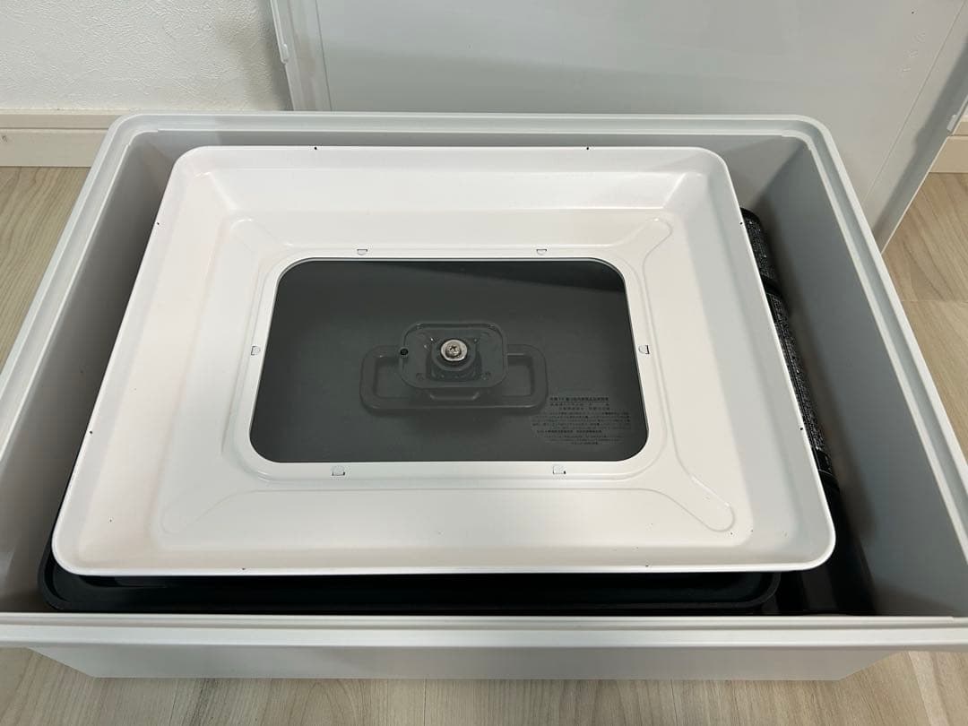 無印ボックス➕イワタニカセットガスホットプレート焼き上手さん αCB-GHP−A