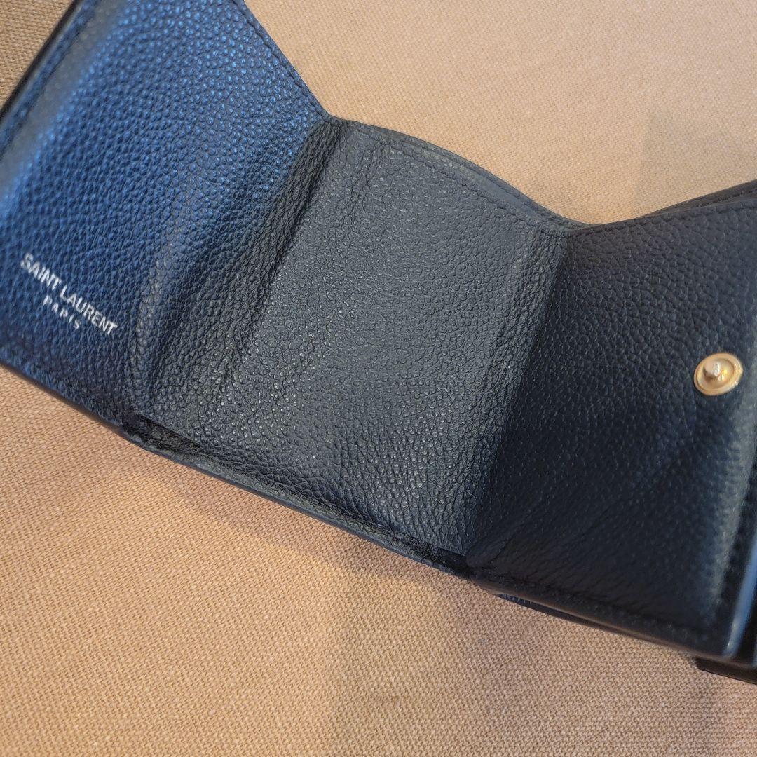 SAINTLAURENT　モノグラムオリガミタイニーウォレット