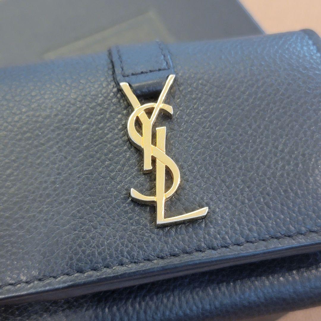 SAINTLAURENT　モノグラムオリガミタイニーウォレット