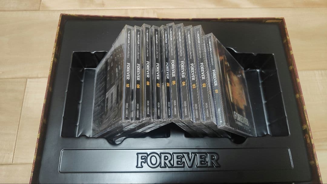 がく　全巻未開封　FOREVER ビートルズ サウンドコレクション 未開封
