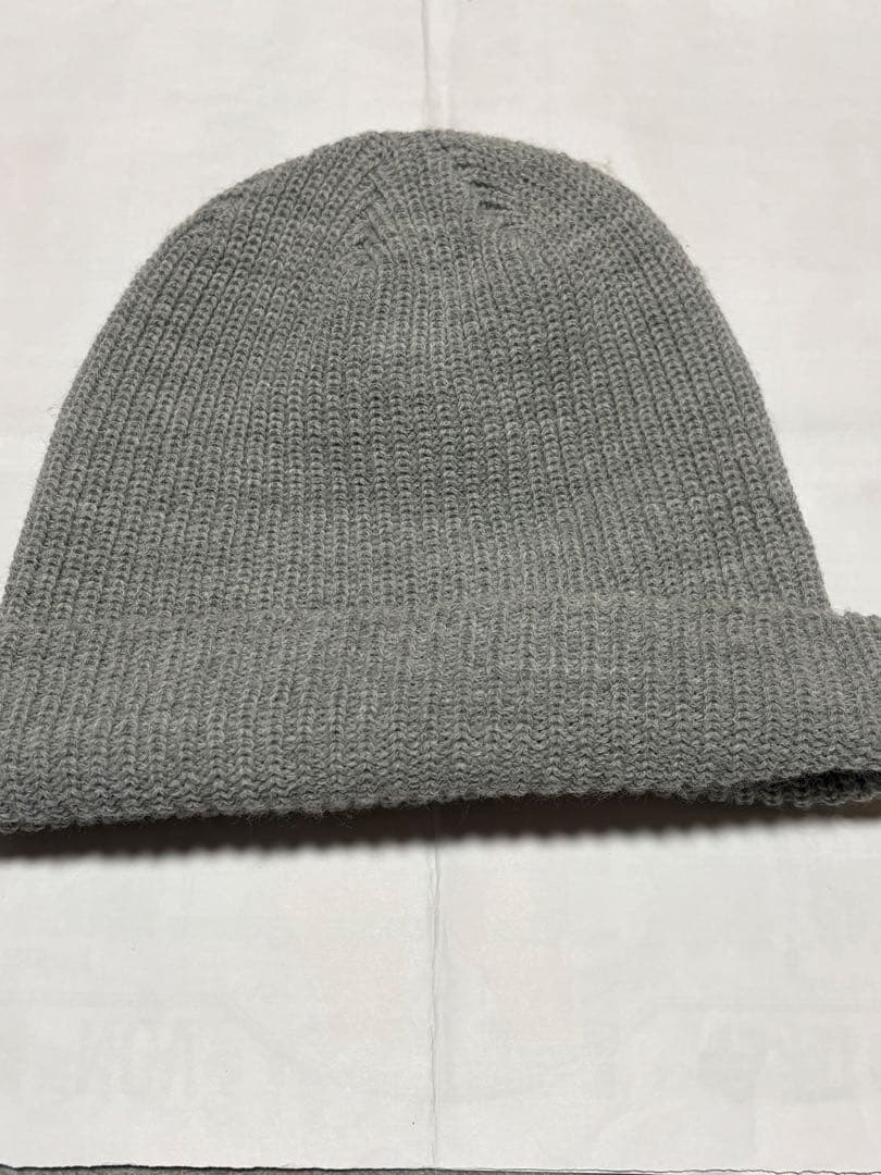 Supreme グレー ビーニー ニット帽