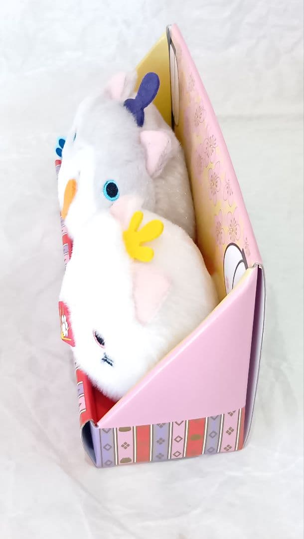 H*n様 【希少・限定品】雛ねこだんご ぬいぐるみセット 三英貿易 おびニャ め
