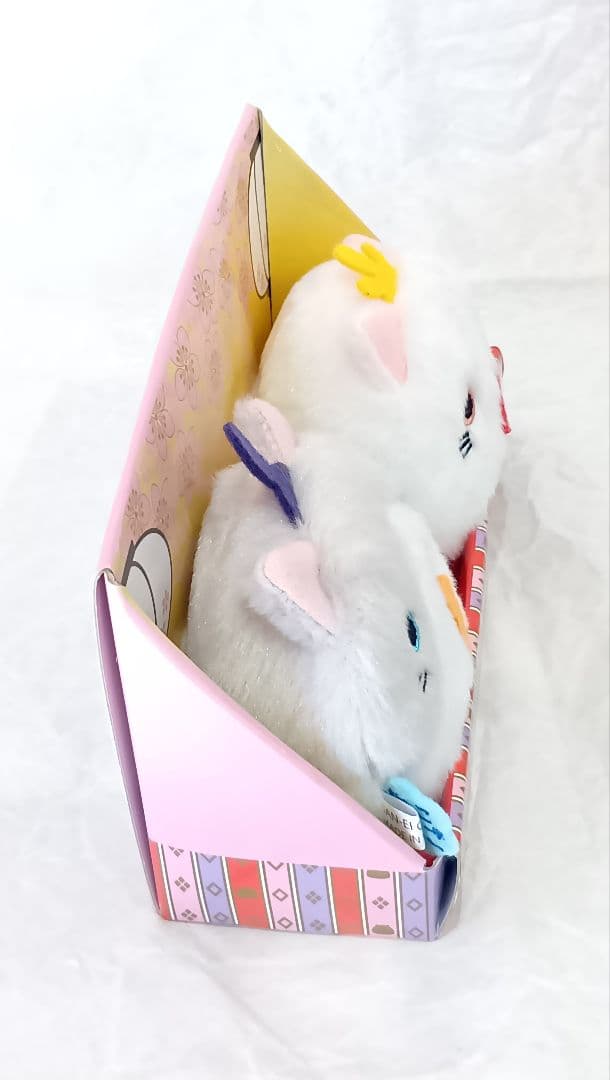 H*n様 【希少・限定品】雛ねこだんご ぬいぐるみセット 三英貿易 おびニャ め