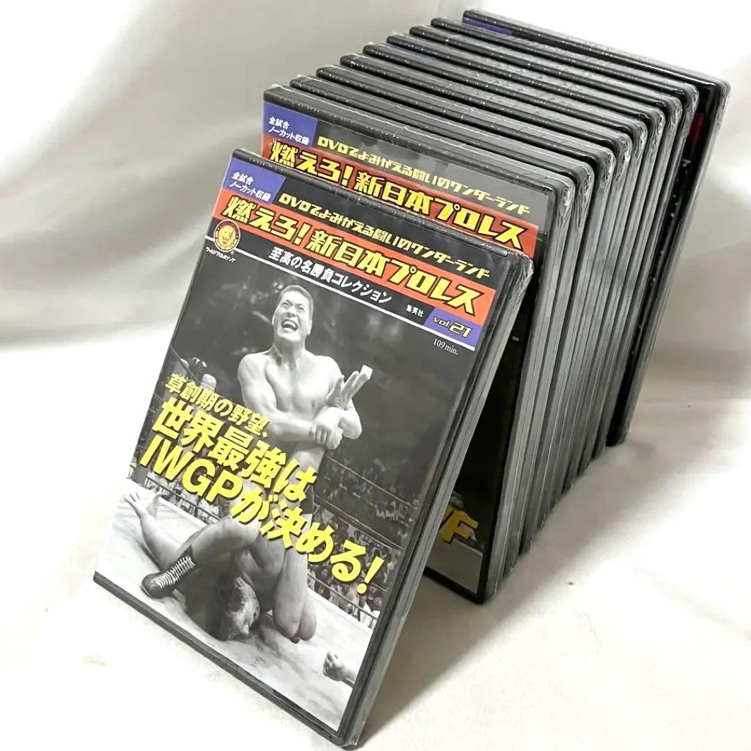 【新品】 燃えろ！ 新日本プロレス DVD Vol.21〜30 セット売り
