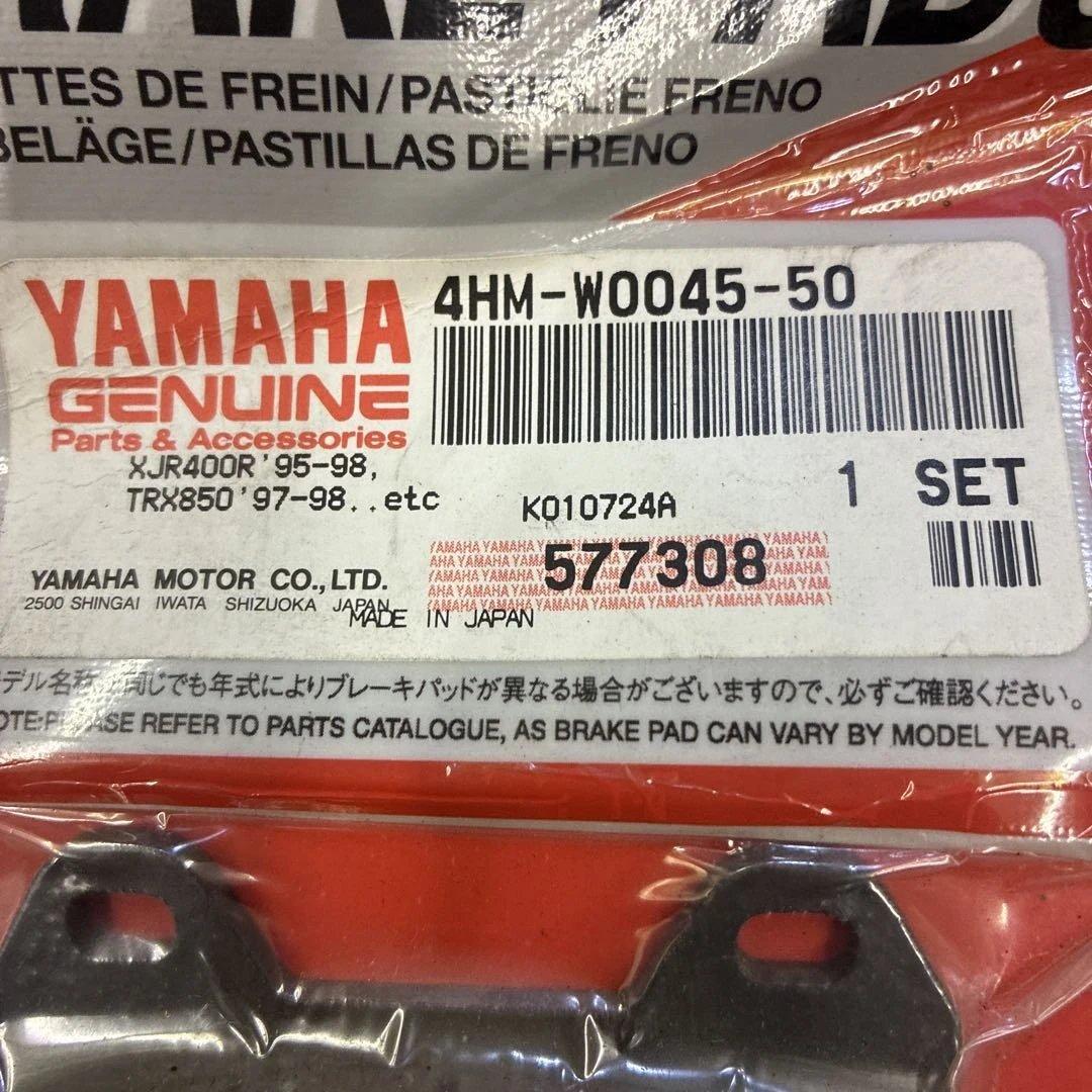 YAMAHA純正ブレーキパッド 「4HM-W0045-50」XJRシリーズ