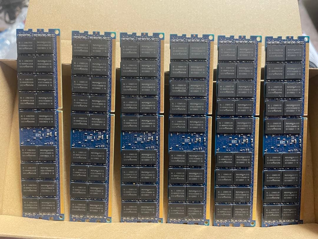 【正常判定】DDR3 16GB×6枚