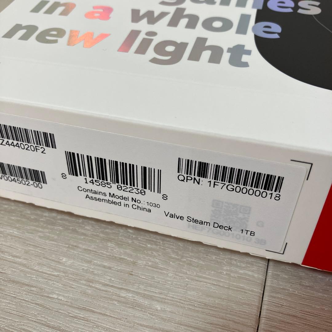 【美品】SteamDeck OLED 1TB