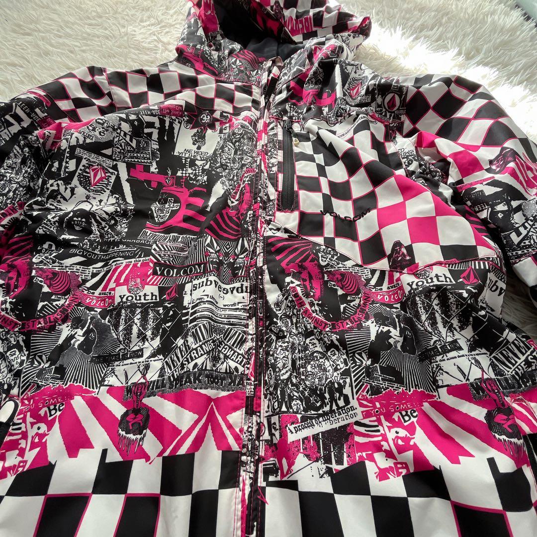 スノーボードウェア/VOLCOM/ピンク/M