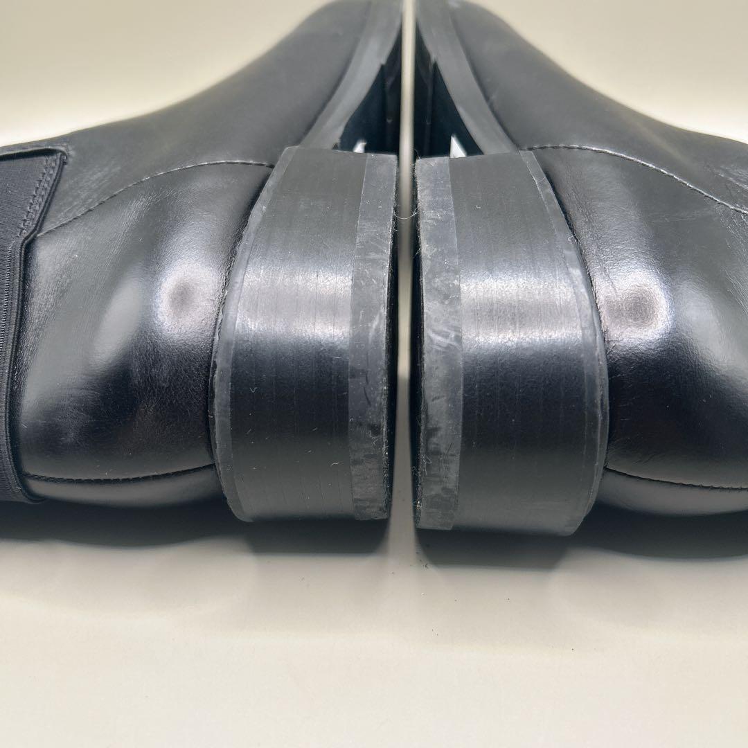 極美品 Clara クラークス【24.0】レザー ブーツ ブラック 黒
