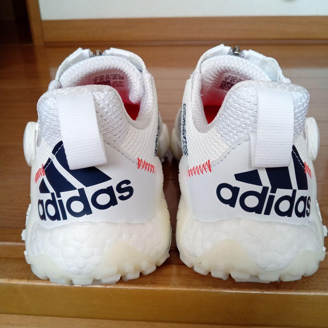 adidas ゴルフシューズ ホワイト BOA