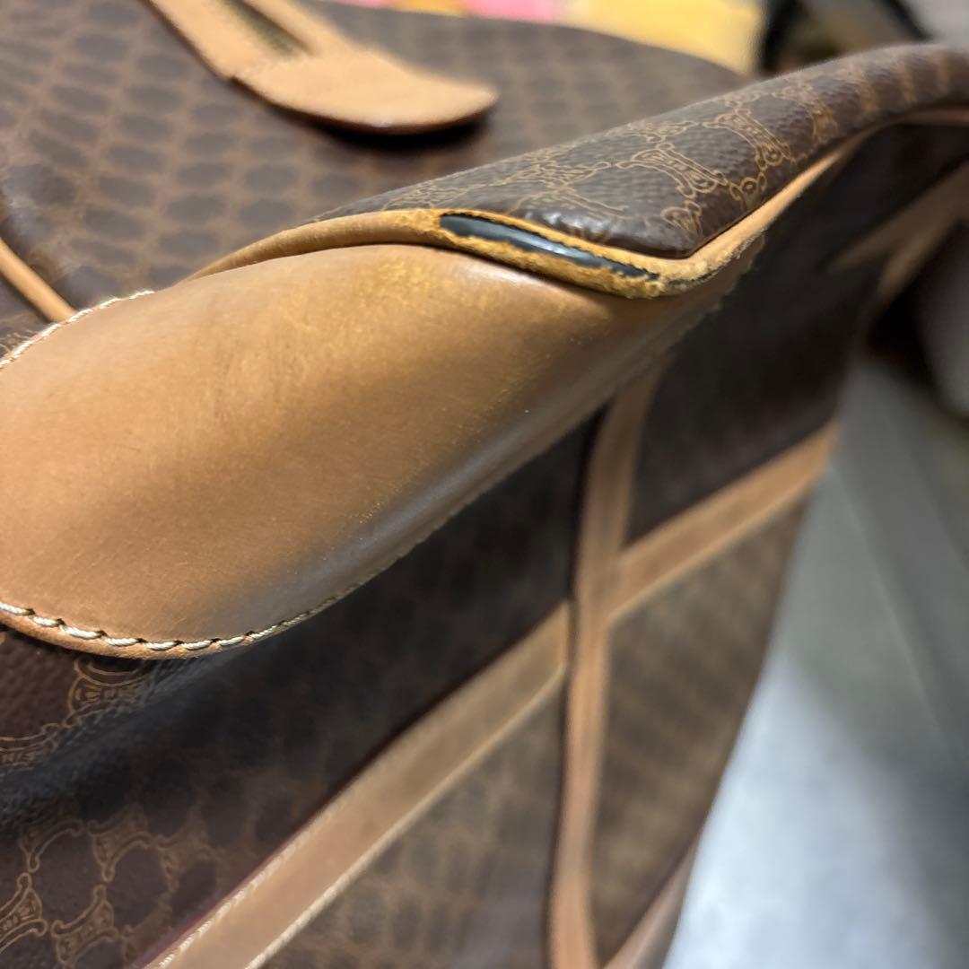 【CELINE】 セリーヌ マカダム ボストンバッグ　M14