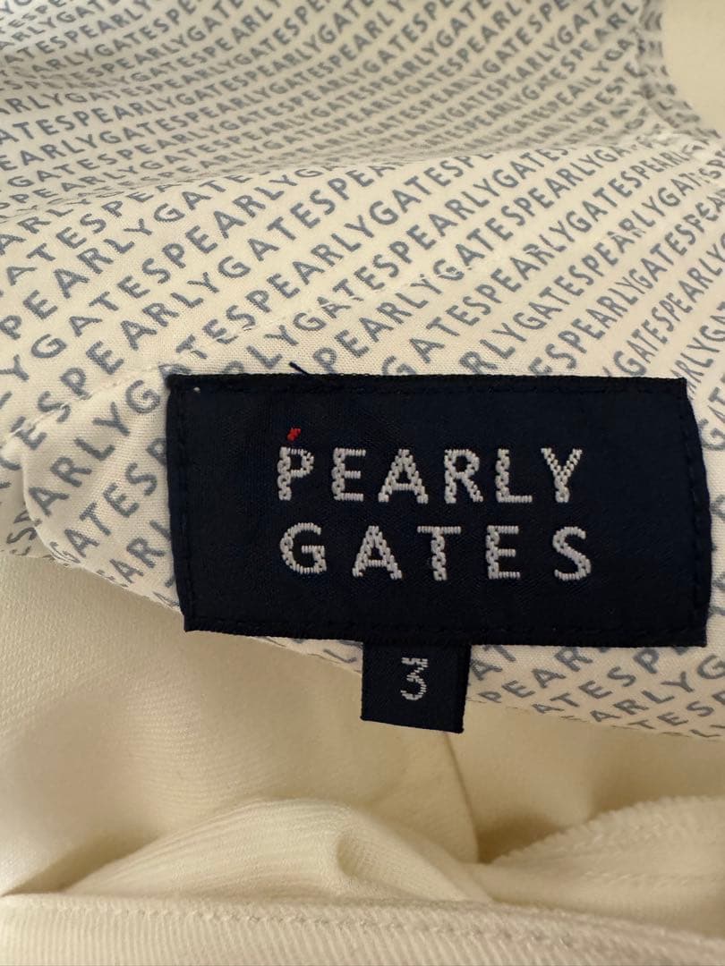 PEARLY GATES ホワイトパンツ サイズ3
